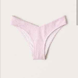NWT Abercrombie High Leg Cheeky Bikini Bottoms